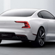 A Polestar 1, about to drive away however fast it damn well wants to go